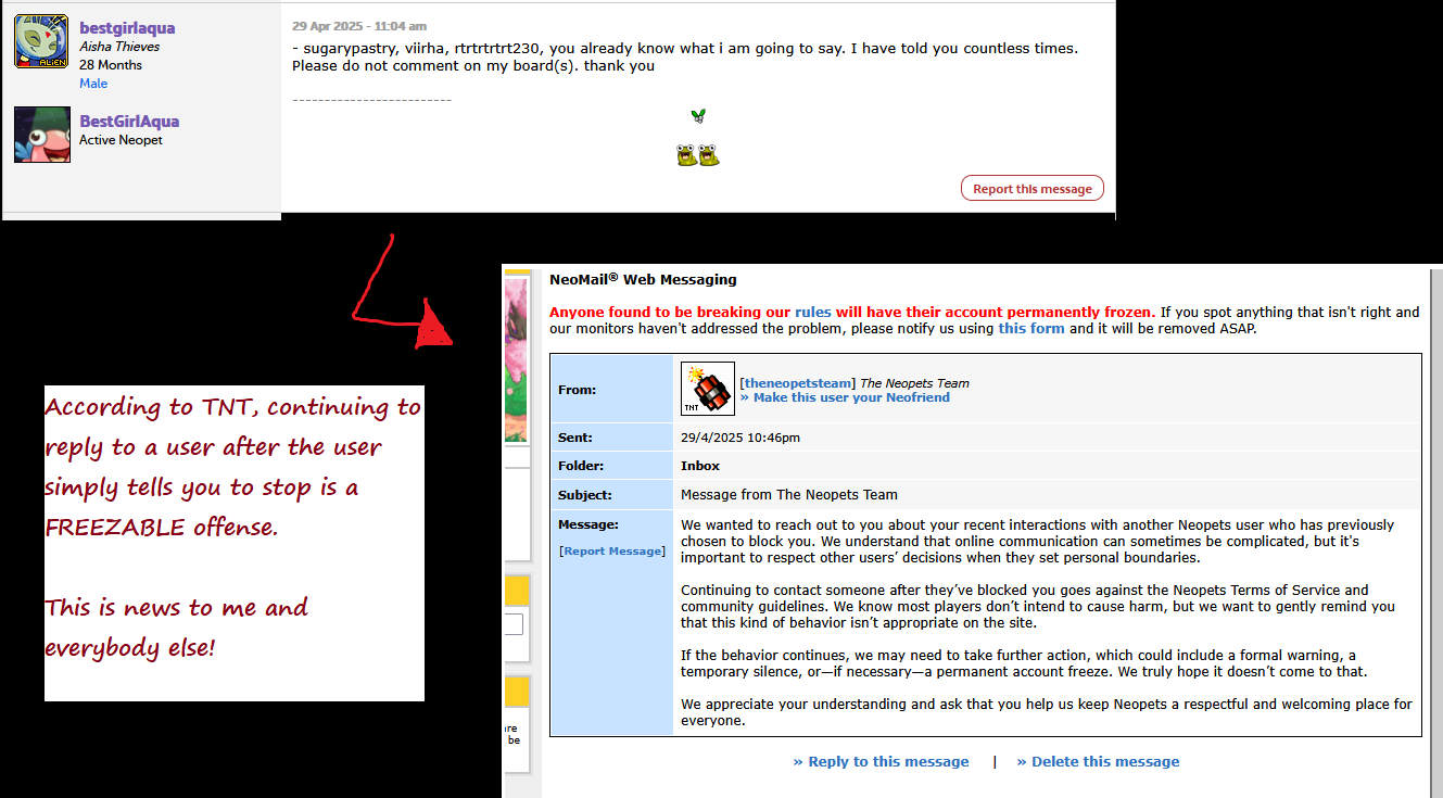 this surely wasn't anything mentioned in the rules that aren't even accurate anymore!